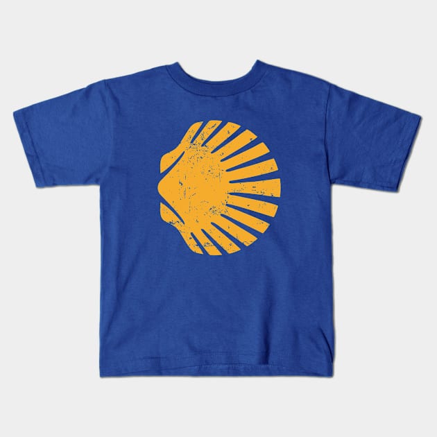 Camino de Santiago Kids T-Shirt by Radian's Art